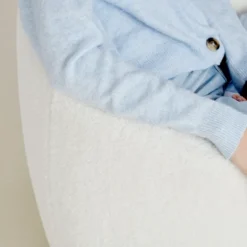 Bella Swivel Barrel Chair,2 Size Soft Touch Upholstered White Teddy Swivel Chair, Armrest 360° Swivel Nursery Chair-Maison Boucle 17 Bella Swivel Barrel Chair,2 Size Soft Touch Upholstered White Teddy Swivel Chair, Armrest 360° Swivel Nursery Chair-Maison Boucle -Living Room Furniture GUEST 0e0f751b ea61 430e 8a65 f9afd95e9bd0