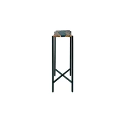 36" Rivers Edge Acacia Wood And Acrylic Narrow Console/Entryway Table Brown - Alaterre Furniture -Living Room Furniture GUEST 0e667b2f b4af 498b 876e b237b00fc8a3