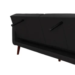 Fiore Modern Futon Faux Leather - Room & Joy -Living Room Furniture GUEST 1839cf31 4c56 4da5 b089 6622ec900d5b