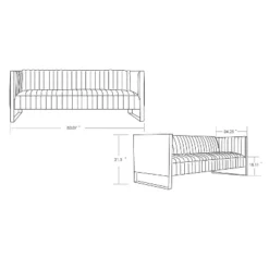 Trillium Velvet 3 Seater Sofa - Manhattan Comfort 15 Trillium Velvet 3 Seater Sofa - Manhattan Comfort -Living Room Furniture GUEST 1a016277 0e5c 47fb 98f9 3459152bd37d