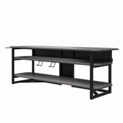 Quest Gaming TV Stand For TVs Up To 65" Gray - Ntense 11 Quest Gaming TV Stand For TVs Up To 65" Gray - Ntense -Living Room Furniture GUEST 1a760a57 2e60 4d87 a4cb 0e7066531dc9