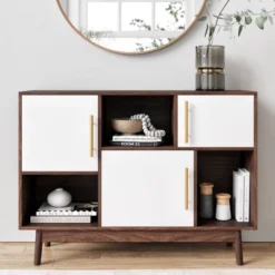 Ellipse Wood Cubby Storage Unit - Nathan James -Living Room Furniture GUEST 1e2ba73f 34d1 4cbf ad33 4253fe016a67
