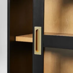 32" Promontory Sliding Glass 2 Door Cabinet - Threshold™ Designed With Studio McGee -Living Room Furniture GUEST 23505d1c a6fa 4f76 ba4c 2af58c7d80f8