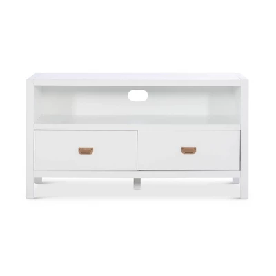 Peggy TV Stand For TVs Up To 50" White - Linon 3 Peggy TV Stand For TVs Up To 50" White - Linon