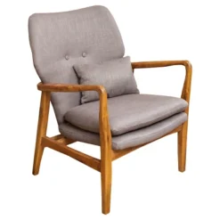 Haddie Mid Century Modern Club Chair - Christopher Knight Home -Living Room Furniture GUEST 3046f88a 974e 4974 a541 f4238976f499