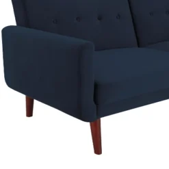 Fiore Modern Futon Faux Leather - Room & Joy -Living Room Furniture GUEST 32b7efb9 773b 4cc3 bf90 c0605132b2b4