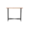 36" Rivers Edge Acacia Wood And Acrylic Narrow Console/Entryway Table Brown - Alaterre Furniture