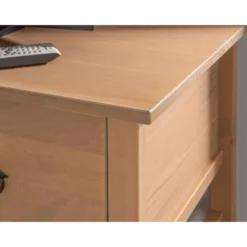 Titian Tall TV Stand For TVs Up To 50" Light Brown - Linon -Living Room Furniture GUEST 3fba2fef 127e 4b80 9d95 66dbb3584f26