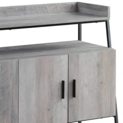 52" Samiya TV Stand For TVs Up To 50" Gray Oak/Black Finish - Acme Furniture -Living Room Furniture GUEST 462bee88 3c93 47b0 b0ec 9f1979d35f87