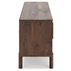 59" Calverson TV Stand For TVs Up To 63" Brown/Beige - Signature Design By Ashley -Living Room Furniture GUEST 4c42682a 8f93 4ea0 b493 444871aa6a87