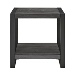 24" Loop Leg Urban Industrial Side Table Charcoal - Saracina Home 10 24" Loop Leg Urban Industrial Side Table Charcoal - Saracina Home -Living Room Furniture GUEST 4f460ba3 bba0 4619 becc 78893dca28a5