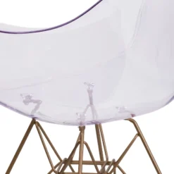 Emma And Oliver 2 Pack Transparent Side Chair With Arms And Gold Base - Accent & Side Chair 17 Emma And Oliver 2 Pack Transparent Side Chair With Arms And Gold Base - Accent & Side Chair -Living Room Furniture GUEST 53410693 2fb1 4455 bc72 2b1e7a41a311