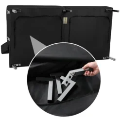 Yaheetech Fabric Futon Sofa Bed With Armrest Adjustable Backrest For Living Room -Living Room Furniture GUEST 620c0dca 59b9 49d5 9952 819b87cf236e