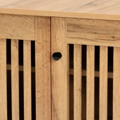 Fernanda Wood 3 Door Cabinet Oak Brown/Black - Baxton Studio 13 Fernanda Wood 3 Door Cabinet Oak Brown/Black - Baxton Studio -Living Room Furniture GUEST 6a5b56ed 8f8d 427b b56c 9ef932a03bd4