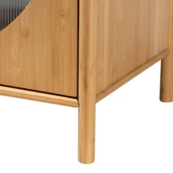 Naresh Bamboo Wood 2 Door Storage Cabinet Natural Brown - Baxton Studio 15 Naresh Bamboo Wood 2 Door Storage Cabinet Natural Brown - Baxton Studio -Living Room Furniture GUEST 6c2e2fc9 3fc0 4706 817a cc2e62c38edc