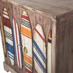 Key West Finns Board Two Door Cabinet Brown - StyleCraft -Living Room Furniture GUEST 6d66c1d0 31de 4ed9 aab5 8b7deec622ae