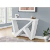 Asymmetrical Based Console Table White - EveryRoom -Living Room Furniture GUEST 6ff47621 1036 4aa9 b7ef 7308be389051