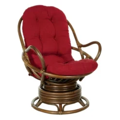 Kauai Rattan Swivel Rocker Chair - OSP Home Furnishings 21 Kauai Rattan Swivel Rocker Chair - OSP Home Furnishings -Living Room Furniture GUEST 7005060f 8340 4cc1 a842 109f7fea7352
