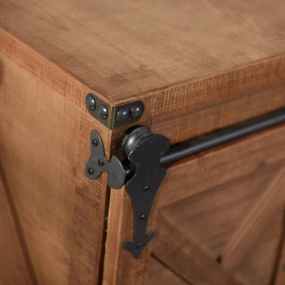 Presley TV Stand For TVs Up To 60" Brown - StyleCraft 12 Presley TV Stand For TVs Up To 60" Brown - StyleCraft - Image 10