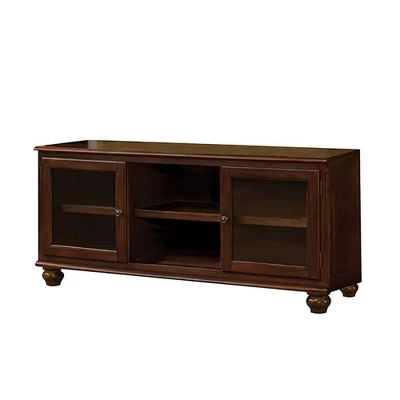 58" Dita TV Stand For TVs Up To 59" Walnut - Acme Furniture 3 58" Dita TV Stand For TVs Up To 59" Walnut - Acme Furniture - Image 2