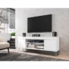 Baxter TV Stand For TVs Up To 60" White - Manhattan Comfort -Living Room Furniture GUEST 7c2ef73d 2b38 42cb a104 3be0e4f0b181