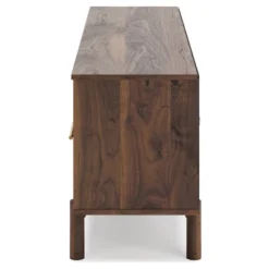 59" Calverson TV Stand For TVs Up To 63" Brown/Beige - Signature Design By Ashley -Living Room Furniture GUEST 7de787ee 6128 45b4 949e f8e99f1afe47