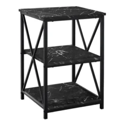 3 Tier Accent Side Table - EveryRoom -Living Room Furniture GUEST 8fb148c4 a470 4ee0 9cda 5d31440f86df