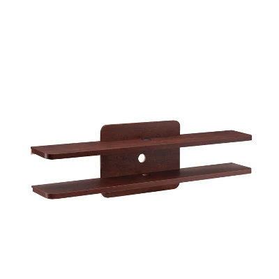 Mater 2 Tiers Open Shelves Floating Console Fits Tv's Up To 65" - HOMES: Inside + Out 9 Mater 2 Tiers Open Shelves Floating Console Fits Tv's Up To 65" - HOMES: Inside + Out - Image 7