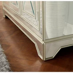 Rising Star 3 Door Credenza Prospect Metallic Gold - Treasure Trove Accents -Living Room Furniture GUEST 9c579708 a271 4195 831d 6ae829d77a22