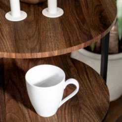 2pc Glam V Leg Nesting Side Tables - Saracina Home -Living Room Furniture GUEST ac56deae cf88 4a3a 8c2c 0b3134e9f6d9