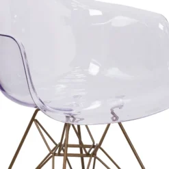 Emma And Oliver 2 Pack Transparent Side Chair With Arms And Gold Base - Accent & Side Chair 16 Emma And Oliver 2 Pack Transparent Side Chair With Arms And Gold Base - Accent & Side Chair -Living Room Furniture GUEST af83131c 81dc 43ce a3b5 e75c9c67cb55
