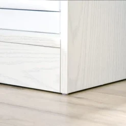 HOMCOM Modern Accent End Table With Drawer And Storage Shelf, Sofa Side Table For Living Room Or Bedroom, Set Of 2, White Wood Grain -Living Room Furniture GUEST b20a8925 0d63 4ff7 8486 34b9f110317f