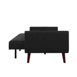Fiore Modern Futon Faux Leather - Room & Joy -Living Room Furniture GUEST b2de2686 465a 4671 962c b2a336d7673b