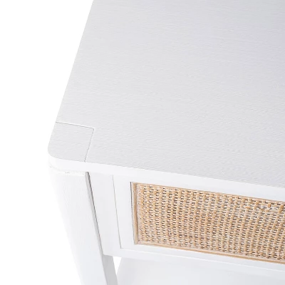 Sydney Side Table White/Tan - East At Main 9 Sydney Side Table White/Tan - East At Main - Image 7