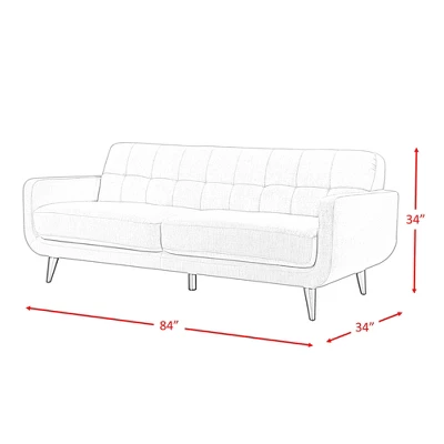 Hailey Sofa Graphite - Picket House Furnishings 12 Hailey Sofa Graphite - Picket House Furnishings - Image 10