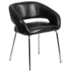 Flash Furniture Fusion Series Contemporary LeatherSoft Side Reception Chair With Chrome Legs 28 Flash Furniture Fusion Series Contemporary LeatherSoft Side Reception Chair With Chrome Legs -Living Room Furniture GUEST bb4b2ba7 4352 4e0b a074 c2da06eeb509