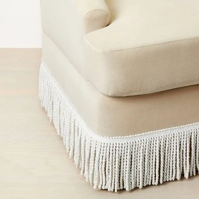 Alberhill Velvet Accent Chair With Fringe - Opalhouse™ Designed With Jungalow™ 7 Alberhill Velvet Accent Chair With Fringe - Opalhouse™ Designed With Jungalow™ - Image 5