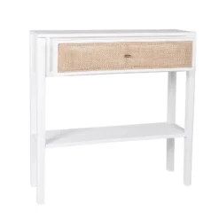 Sydney Side Table White/Tan - East At Main 14 Sydney Side Table White/Tan - East At Main -Living Room Furniture GUEST d006f429 0837 4b08 a6ec 4cbdcd08ac92