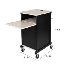 Jumbo Presentation Lecture Podium Cart Ivory Woodgrain/Black - Hampden Furnishings 14 Jumbo Presentation Lecture Podium Cart Ivory Woodgrain/Black - Hampden Furnishings -Living Room Furniture GUEST d0578522 347f 4d30 b9de b4f855dcc108