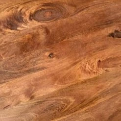 22" X Shape Iron Frame Industrial End Side Table With Mango Wood Tray Top Brown/Black - The Urban Port -Living Room Furniture GUEST d60643f0 f781 479b aeaa 0754580f644d