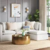 Haven French Seam Modular Sectional Sofa Cream (Corner Piece) - Threshold™ -Living Room Furniture GUEST d615478c 9934 438a ac5e 13f078a5ae21