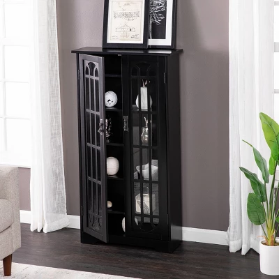 Monsaro Media Cabinet Black - Aiden Lane 4 Monsaro Media Cabinet Black - Aiden Lane - Image 2