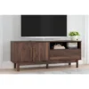 59" Calverson TV Stand For TVs Up To 63" Brown/Beige - Signature Design By Ashley -Living Room Furniture GUEST da9170bd b303 4a31 9c6d ad6b0266db99