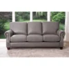Logan Leather Sofa Gray - Abbyson Living -Living Room Furniture GUEST e83bad9b 9f00 4955 8368 2bf0e4d5ed69