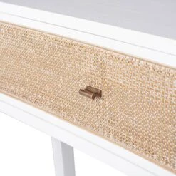 Sydney Side Table White/Tan - East At Main 19 Sydney Side Table White/Tan - East At Main -Living Room Furniture GUEST e9d1818b 41fc 4f4c 9d43 a3445af916b6