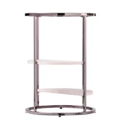 Lademore Round Side Table With Faux Stone Black - Aiden Lane 10 Lademore Round Side Table With Faux Stone Black - Aiden Lane -Living Room Furniture GUEST f82e0495 bd2f 43a1 b2e5 bd6d3b00d460