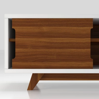 Pentictin 6 Shelf TV Stand For TVs Up To 70" White - MiBasics 12 Pentictin 6 Shelf TV Stand For TVs Up To 70" White - MiBasics - Image 10